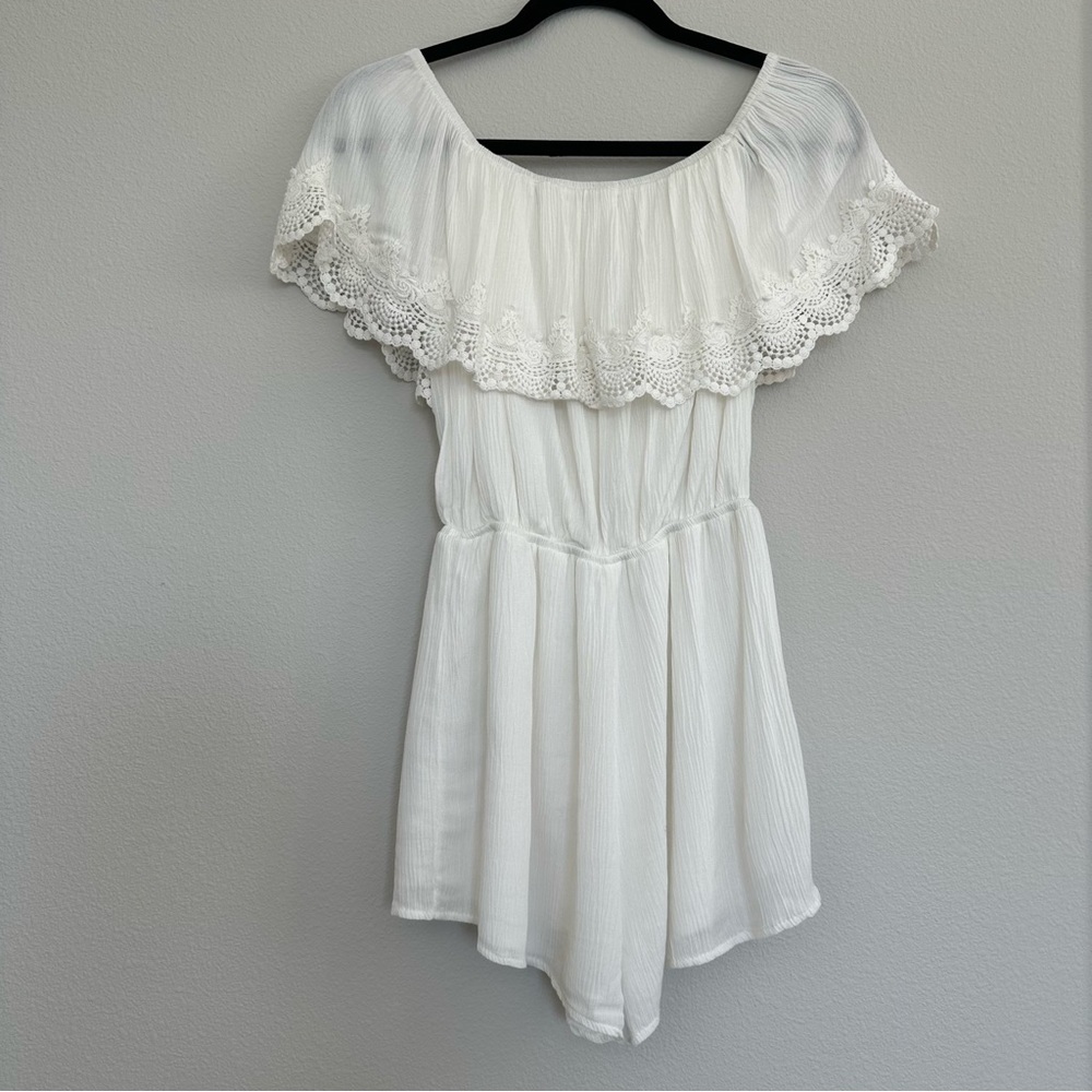 White Romper - Picture 6 of 9